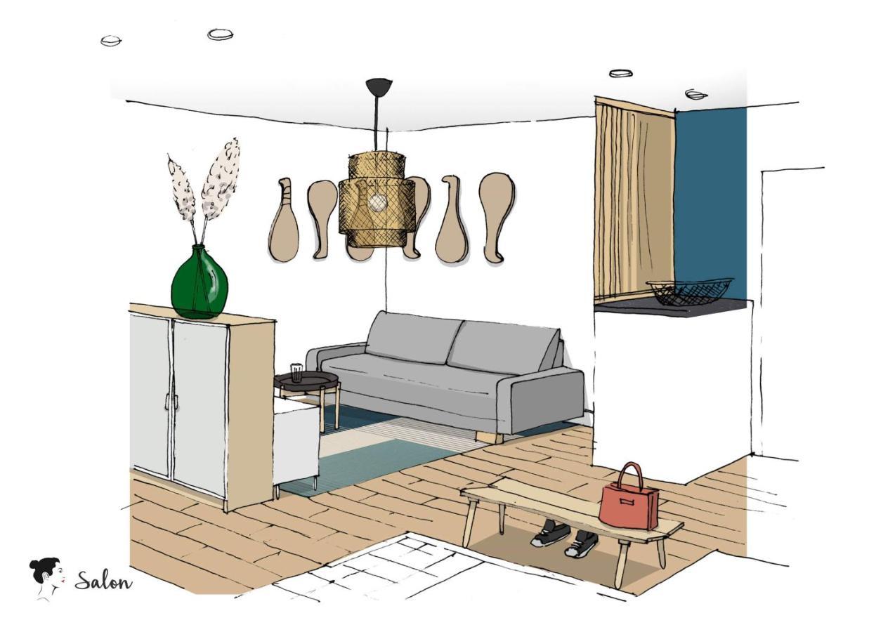 Ilunabarra - Appartement Calme, Vue Mer, Parking - Wifi Ciboure Εξωτερικό φωτογραφία