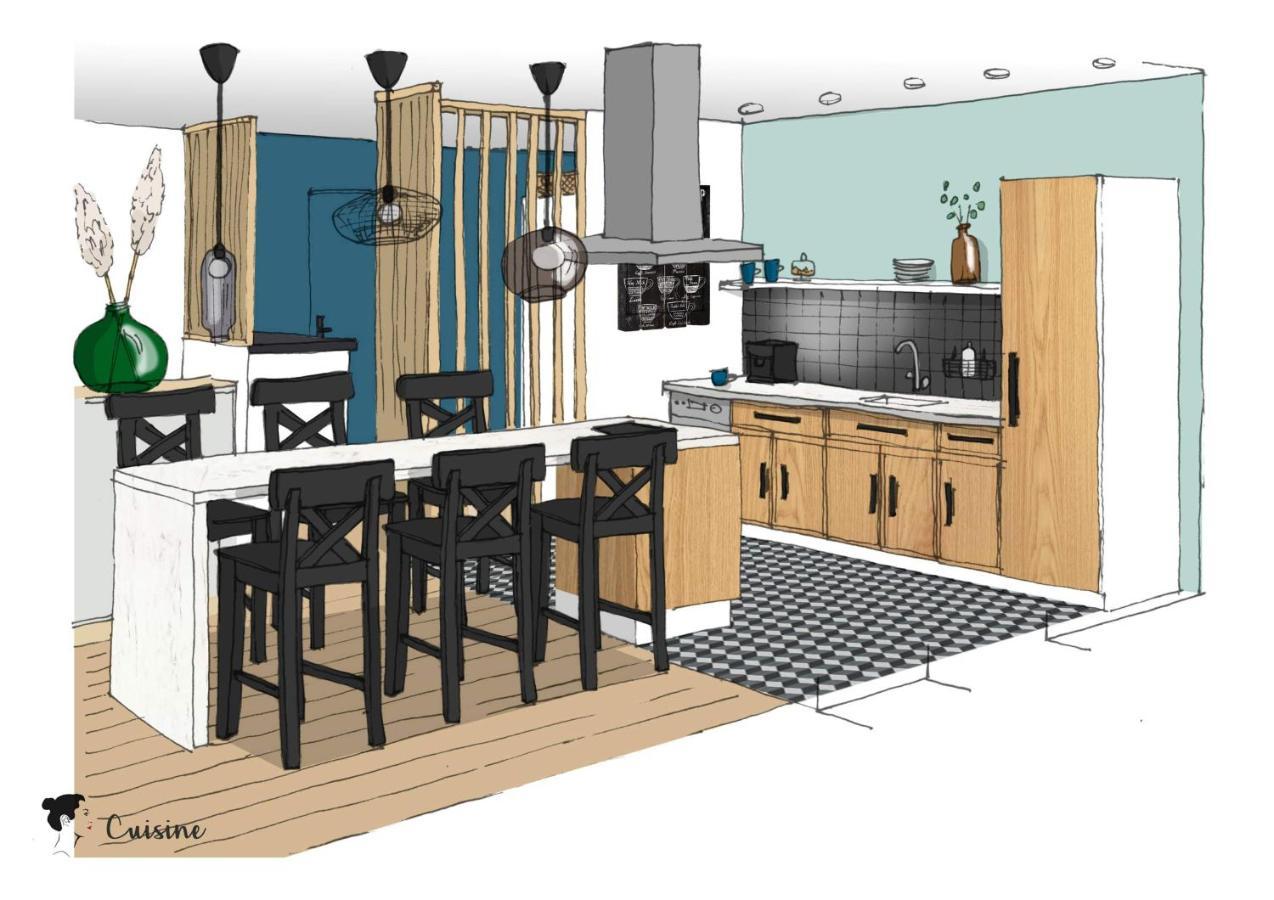 Ilunabarra - Appartement Calme, Vue Mer, Parking - Wifi Ciboure Εξωτερικό φωτογραφία