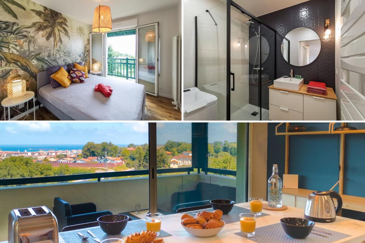 Ilunabarra - Appartement Calme, Vue Mer, Parking - Wifi Ciboure Εξωτερικό φωτογραφία